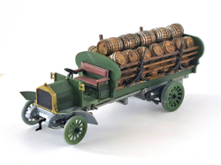 H0 LKW DL 4t Bierwagen mit Fässern