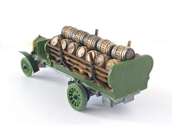 H0 LKW DL 4t Bierwagen mit Fässern