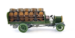 H0 LKW DL 4t Bierwagen mit Fässern