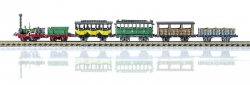 Lokomotiva Austria se 4 vozy (1838)