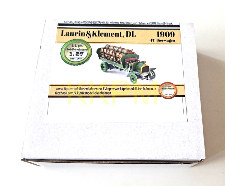 LKW L&K DL 4t Bierwagen mit Fässern H0 Bausatz – Bild 6