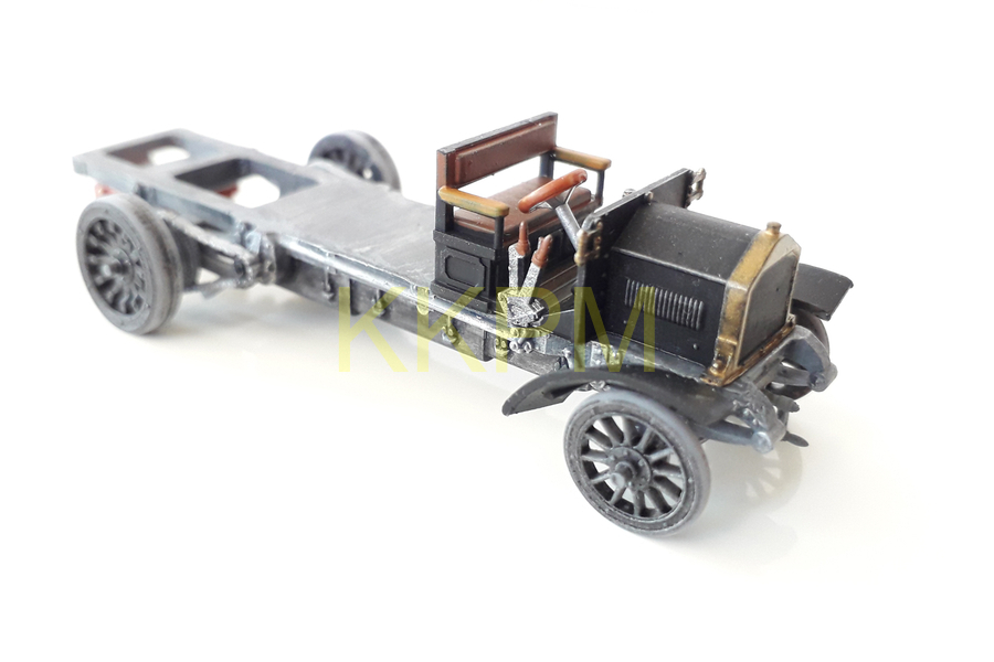 LKW L&K HL 5t Flachwagen H0 Bausatz – Bild 2
