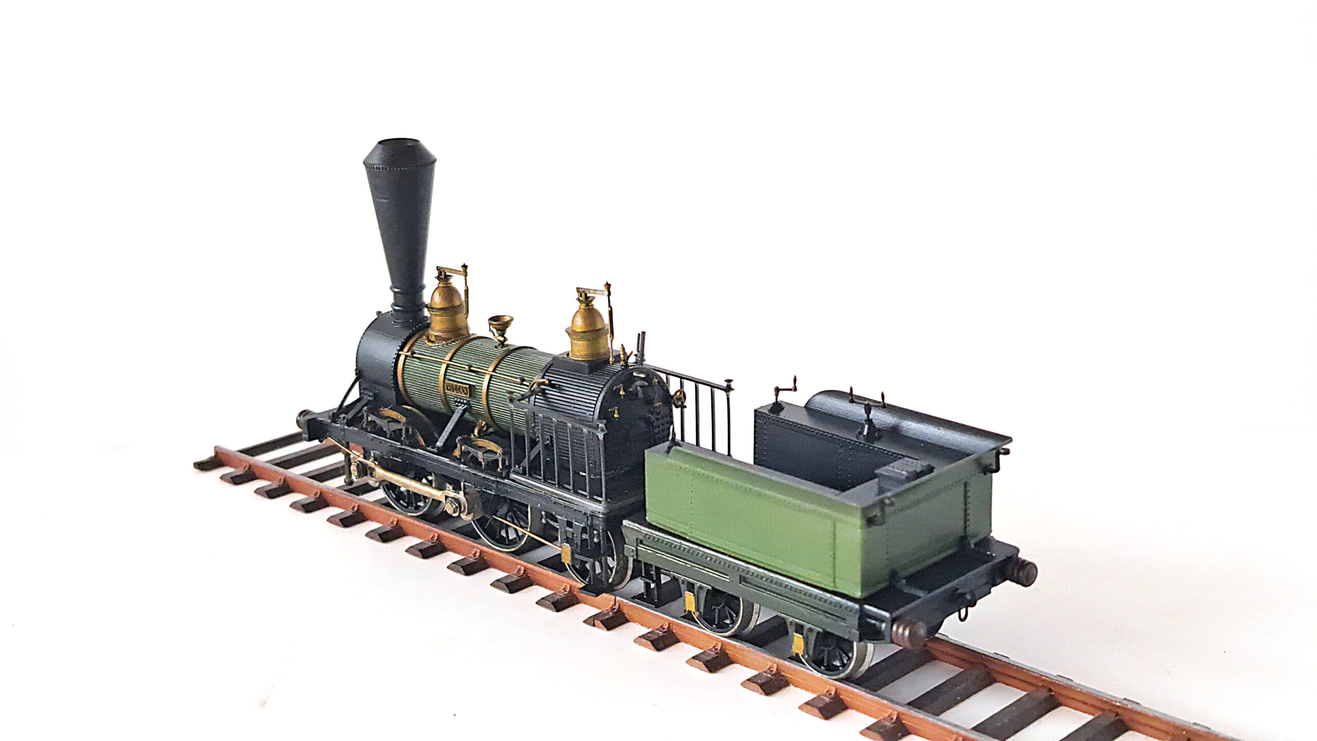 Lokomotive VULCAN 1837 H0 Bausatz – Bild 11