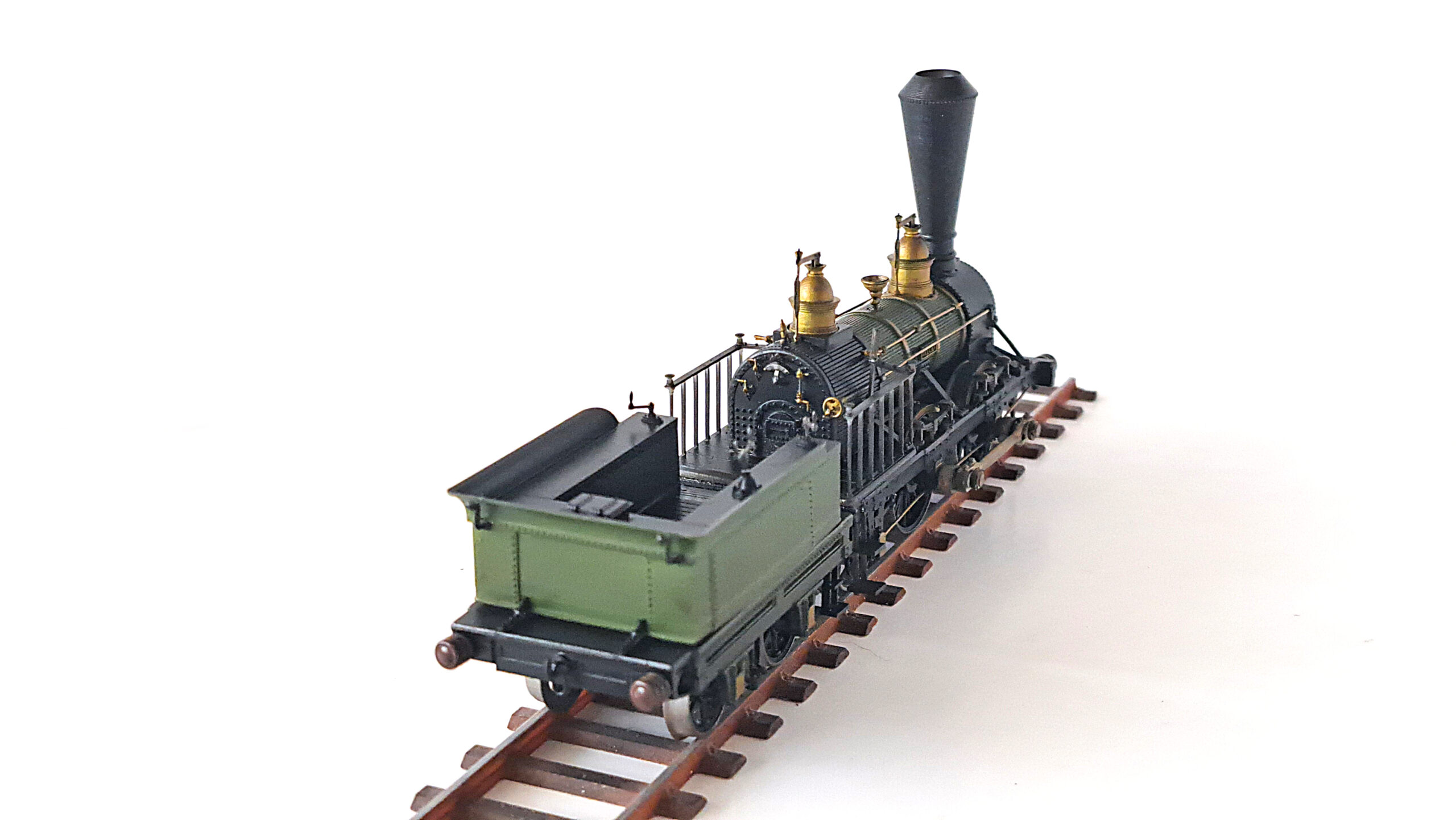 Lokomotive VULCAN 1837 H0 Bausatz – Bild 6