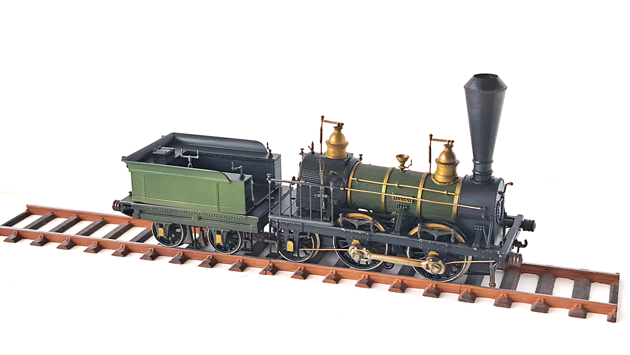 Lokomotive VULCAN 1837 H0 Bausatz – Bild 7