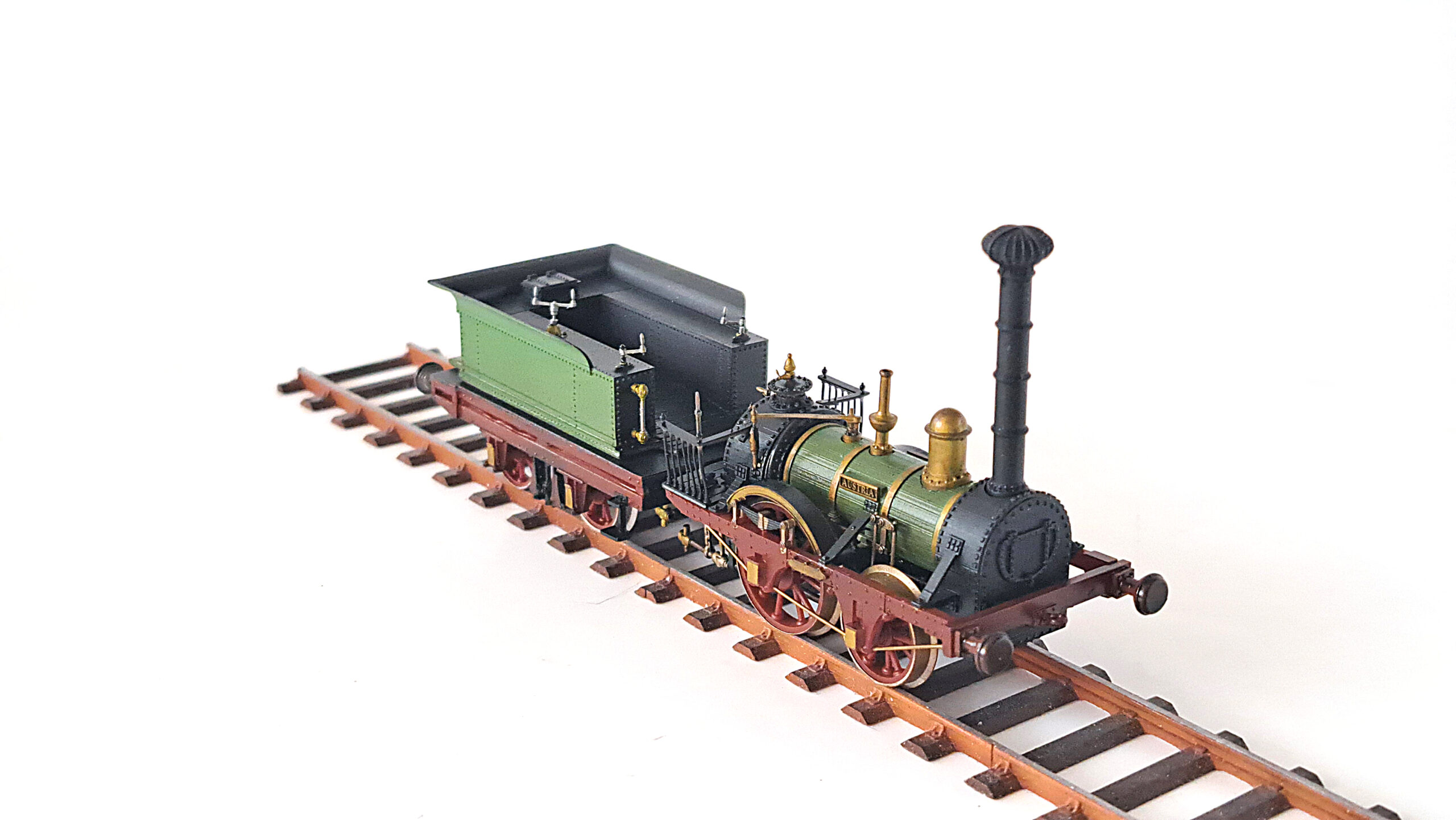 Lokomotive AUSTRIA 1837 H0 Bausatz – Bild 8