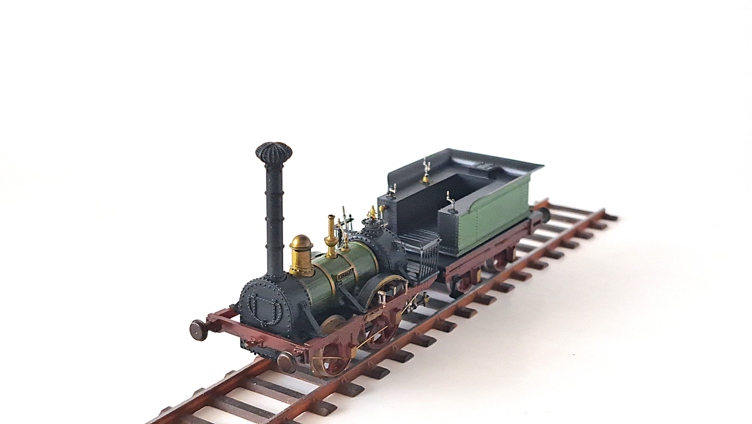Lokomotive AUSTRIA 1837 H0 Bausatz – Bild 9