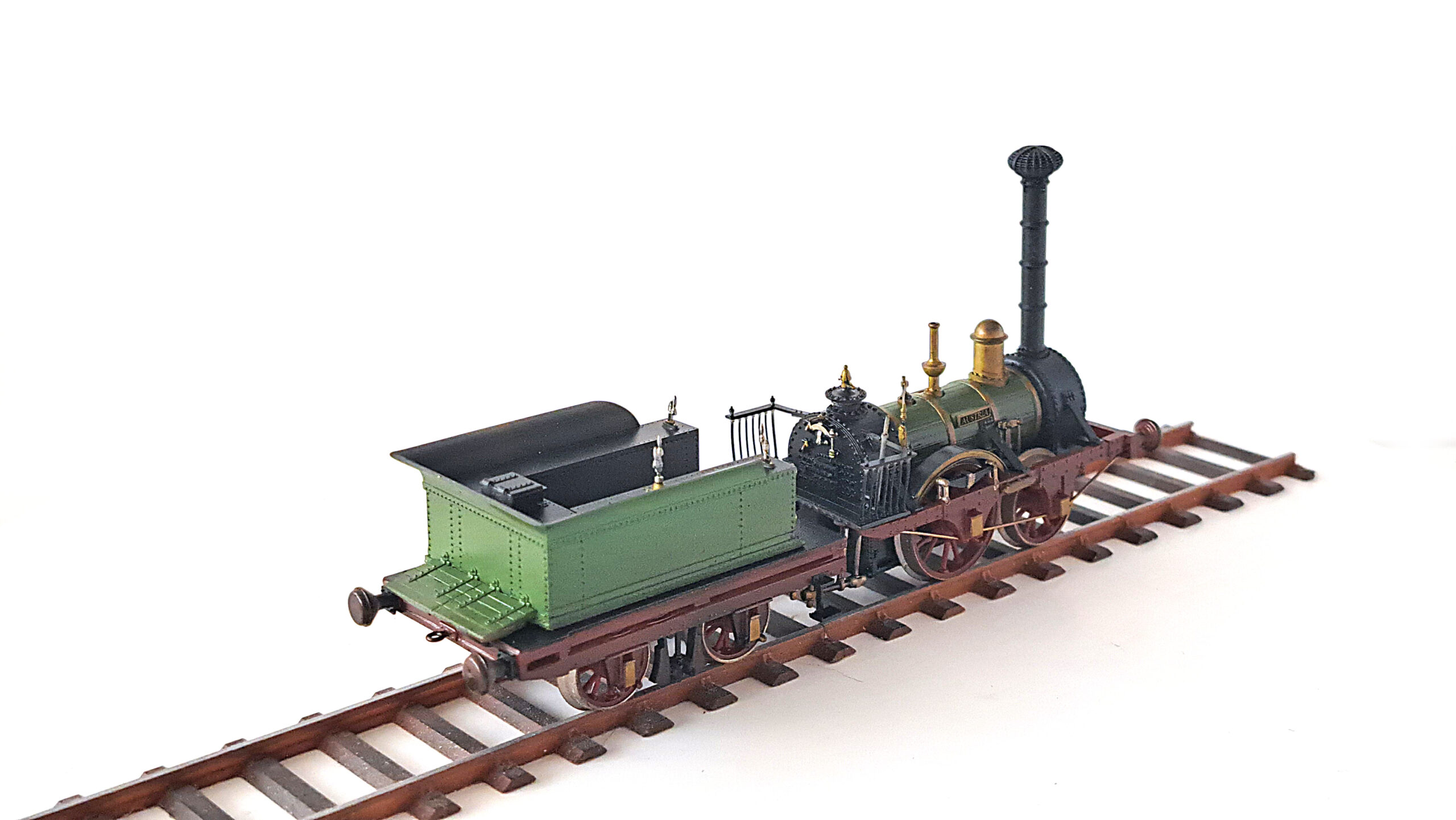 Lokomotive AUSTRIA 1837 H0 Bausatz – Bild 11