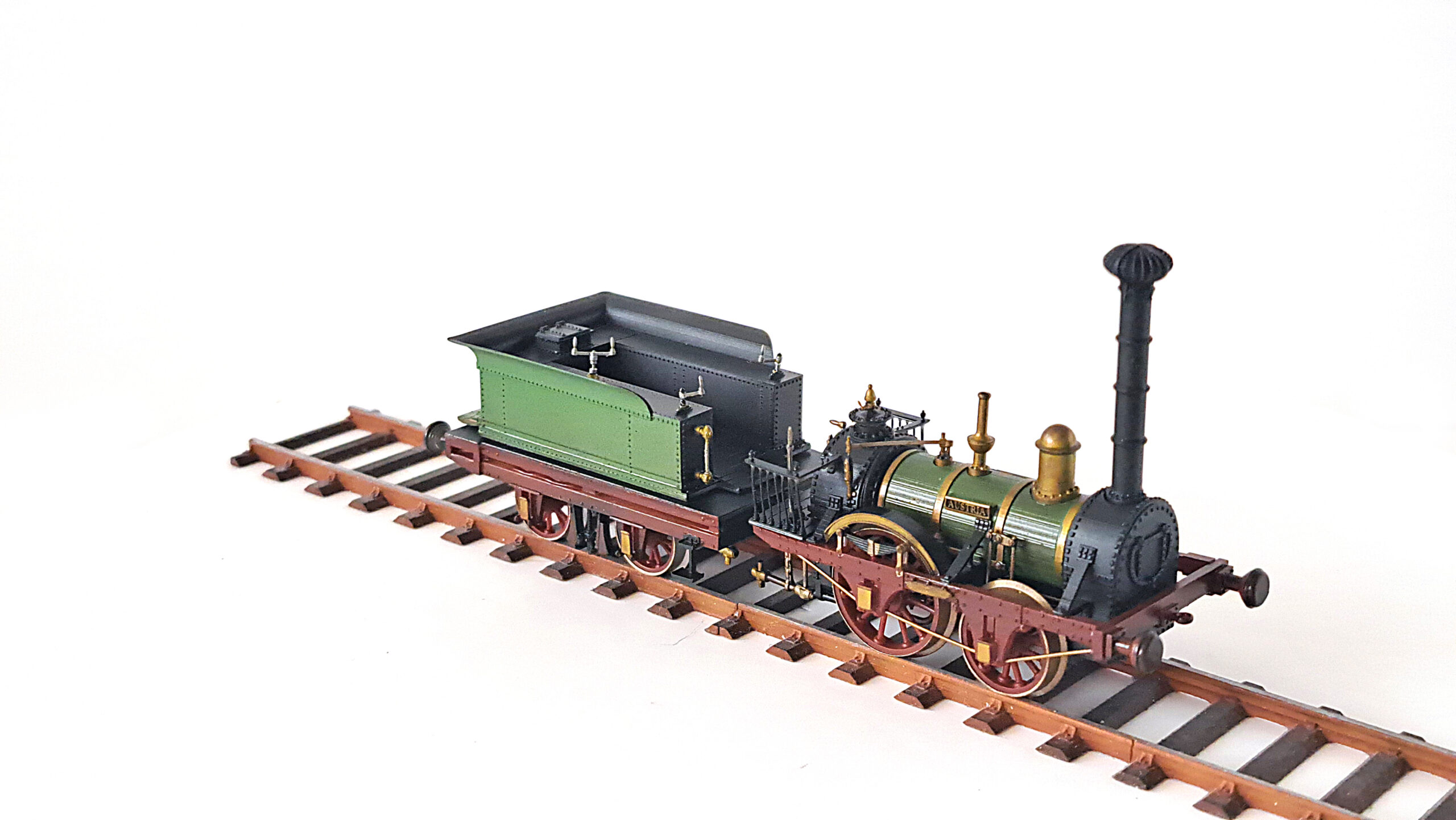 Lokomotive AUSTRIA 1837 H0 Bausatz – Bild 6