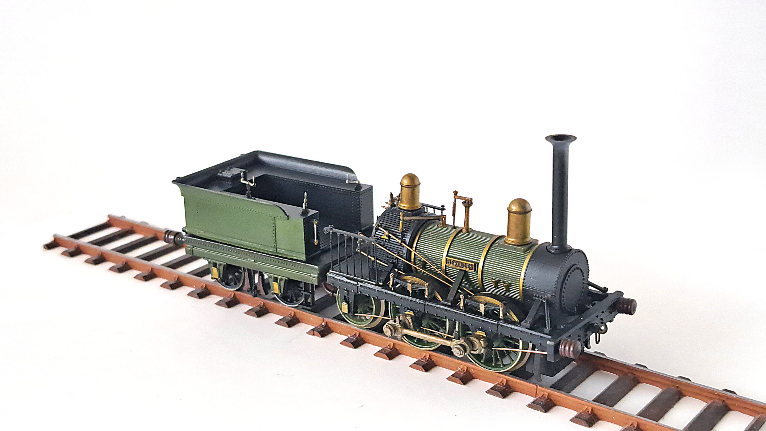 Lokomotive HERCULES 1837 H0 Bausatz – Bild 7